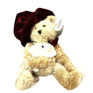 Mr. Wiggles & Friend Wishpets 2000 Teddy Bear Plush 13" Stuffed Animal Vintage